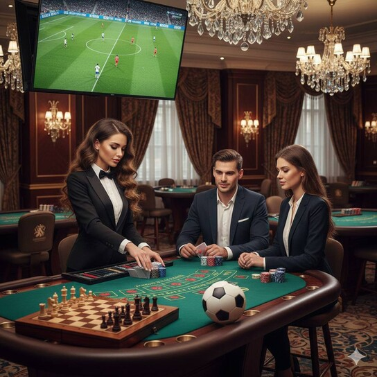 棋牌竞技场景